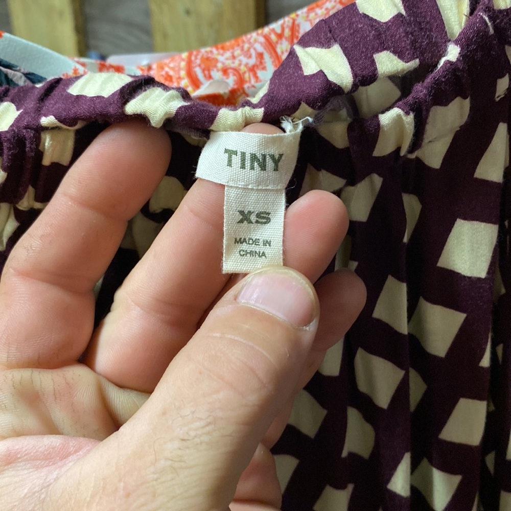 Anthropologie Tiny Patterned Multicolored Skirt - image 2